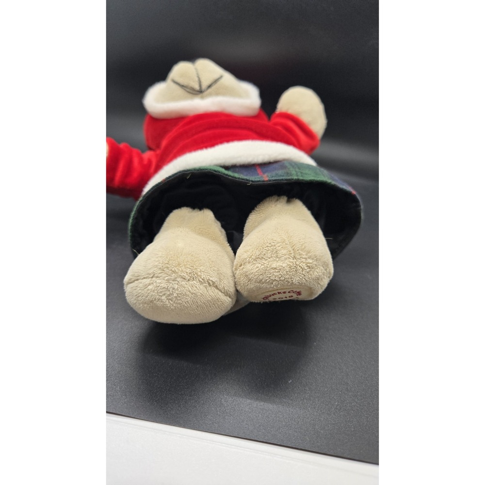 Starbucks China Holiday Santa Bearista 2018 Red Christmas Bear Plush - Picture 5 of 6